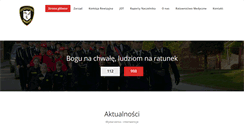 Desktop Screenshot of osp-zakliczyn.pl
